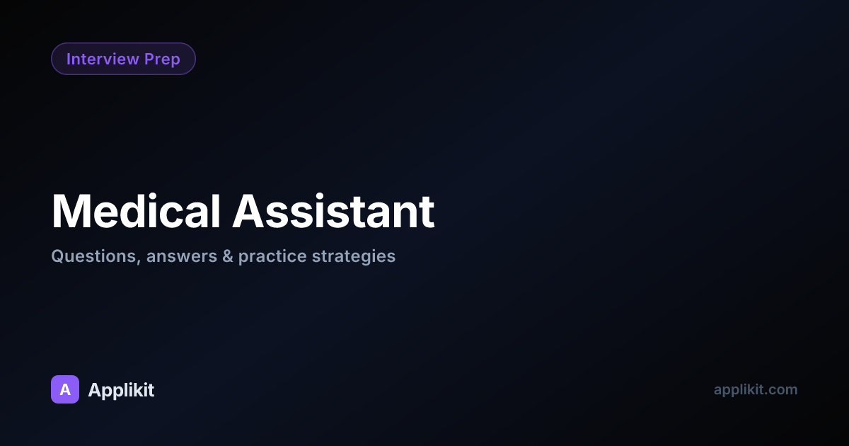 Medical Assistant Interview Success Guide 2026 | Applikit