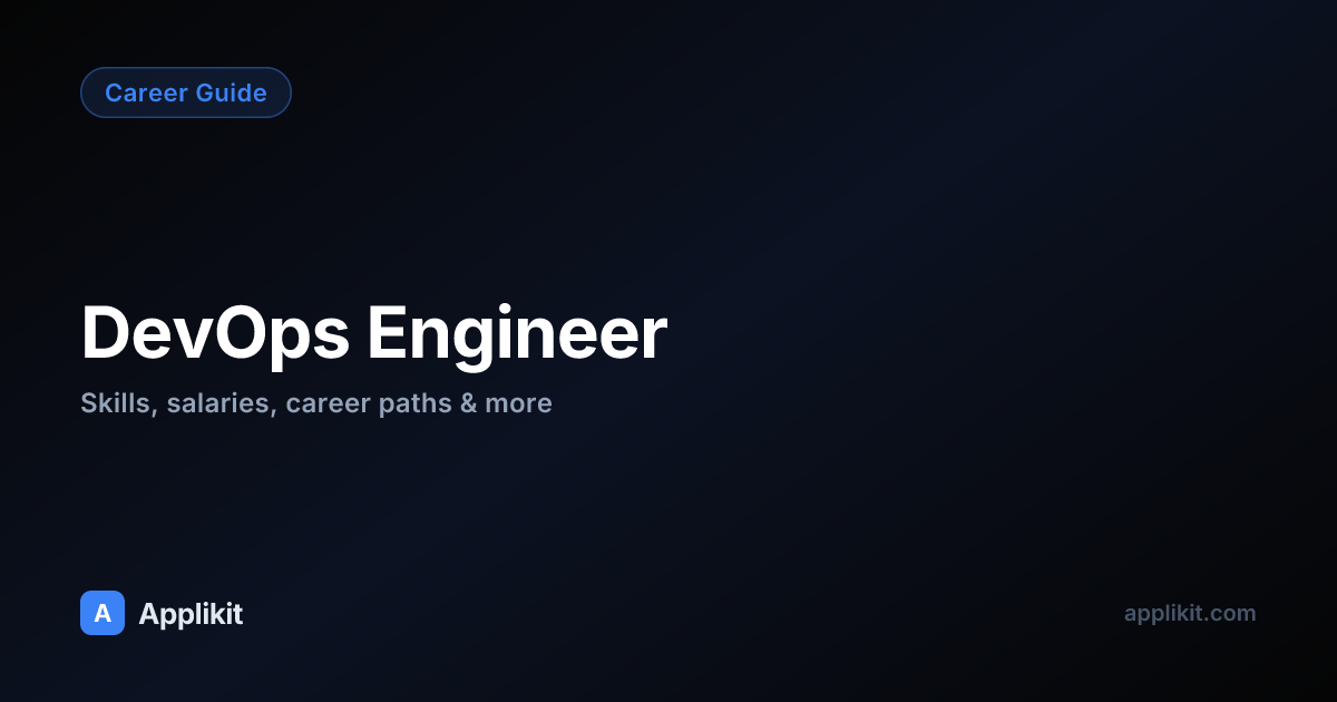 Become a DevOps Engineer: 2026 Career Guide | Applikit